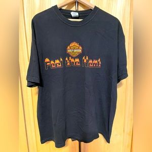 Harley Davidson “Feel the Heat”. T-shirt-Motown exclusive